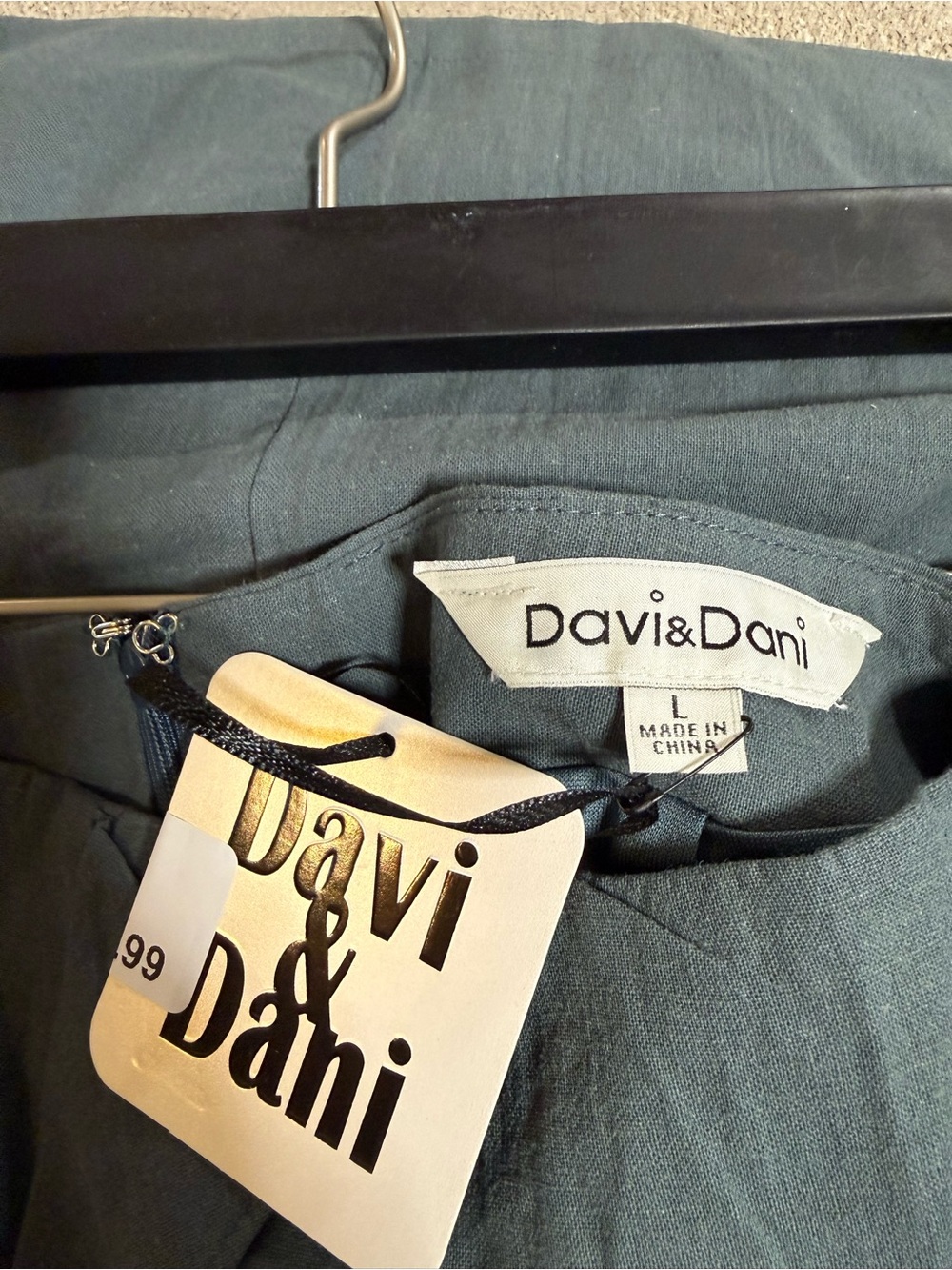 DAVI & DANI Ruffle Front Mini Skirt - Picture 3 of 3